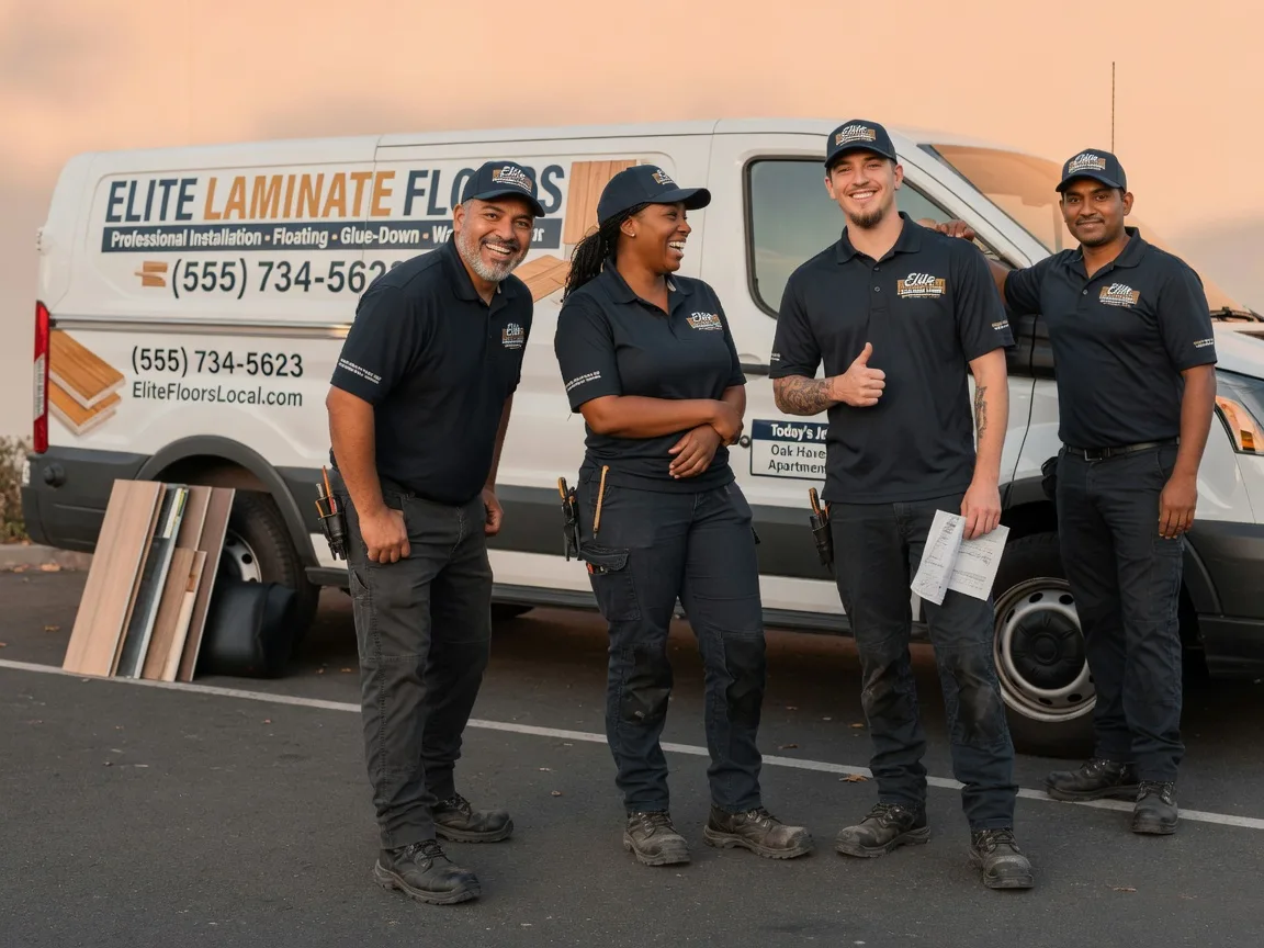 Laminate flooring installation company in Smyer, TX